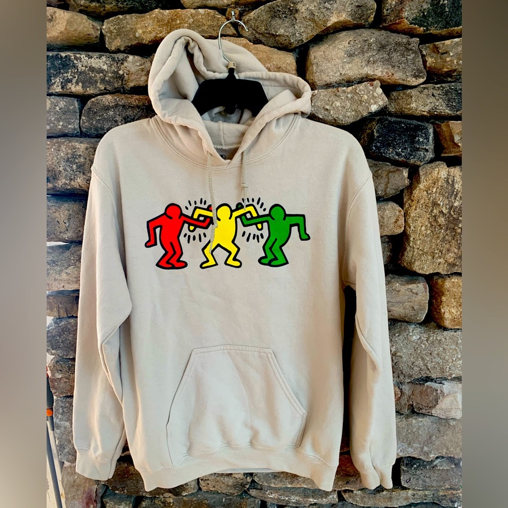 Keith Haring sweatshirt Jamaica vibes size small One Love 🇯🇲